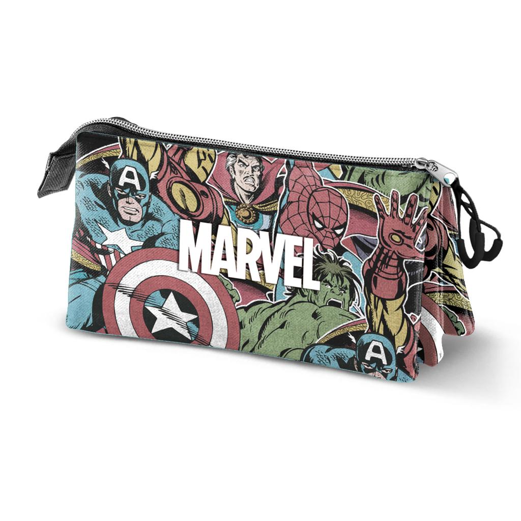 MARVEL - Heroes - Triple Pencil Case '23x11x7cm'