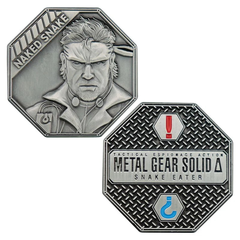 METAL GEAR SOLID DELTA - Naked Snake - Limited Edition Coin