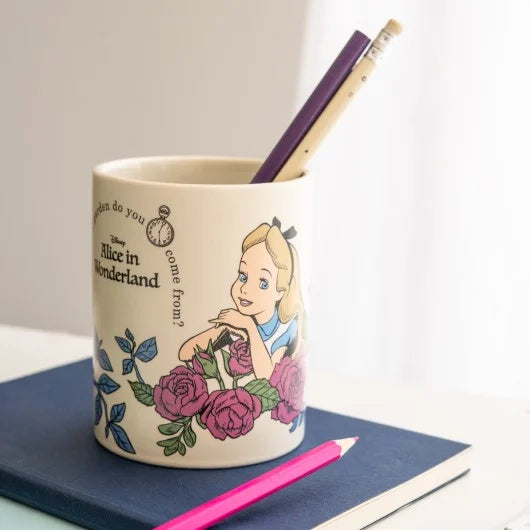 ALICE IN WONDERLAND - Ceramic Pencil Holder