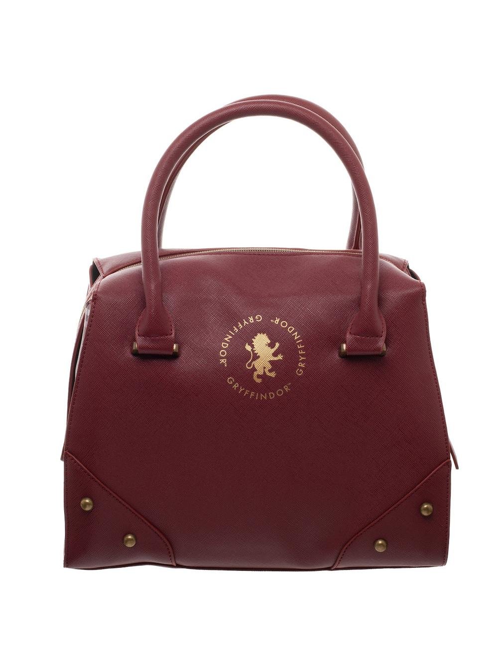 HARRY POTTER - Gryffindor - Luxury Plaid Top Handbag '28x22x13cm'