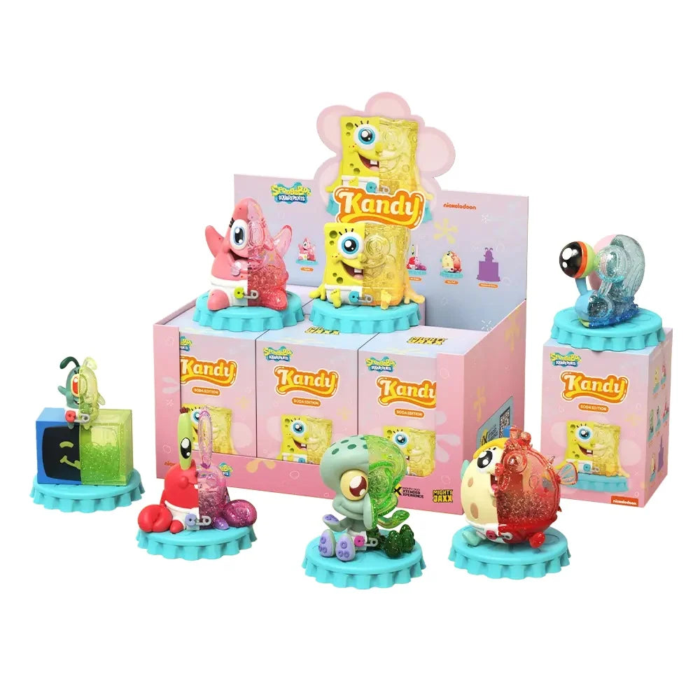 SPONGEBOB SQUAREPANTS - Kandy X Spongebob Soda Edtion - Display 6 Fig.