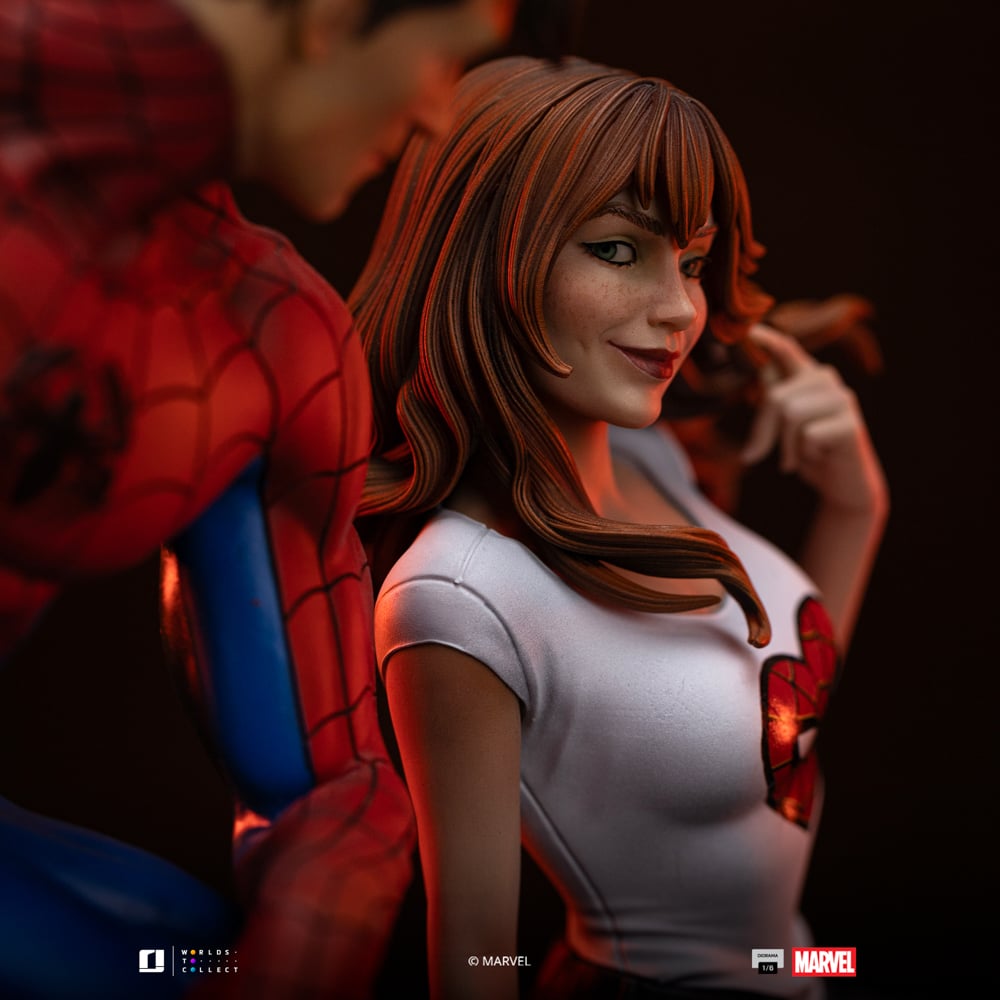MARVEL - Spider-Man & MJ - Statuette Diorama 1/6 35cm
