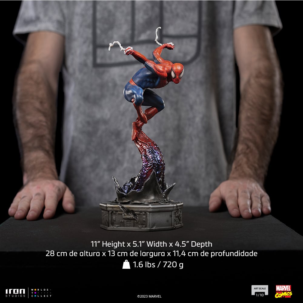 MARVEL COMICS - Spider-Man - Statuette Art Scale 1/10 28cm
