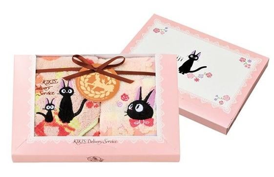 STUDIO GHIBLI - Kiki la petite sorcière - Boite cadeau 3 serviettes