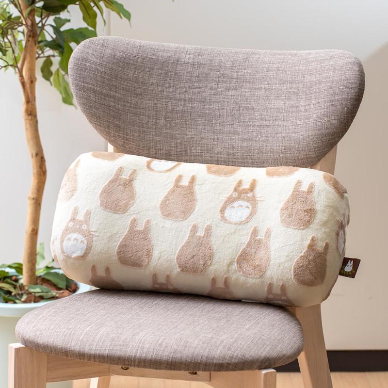 MON VOISIN TOTORO - Totoro - Coussin Brique Moiré 20x43cm