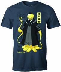 ASSASSINATION CLASSROOM - Koro Navy Blue - Men T-shirt (XXL)