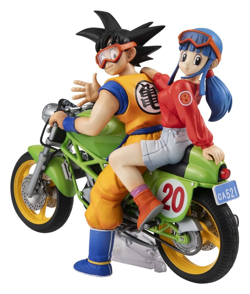 DRAGON BALL Z - Son Goku & Chichi - Statue Desktop Real McCoy 15cm