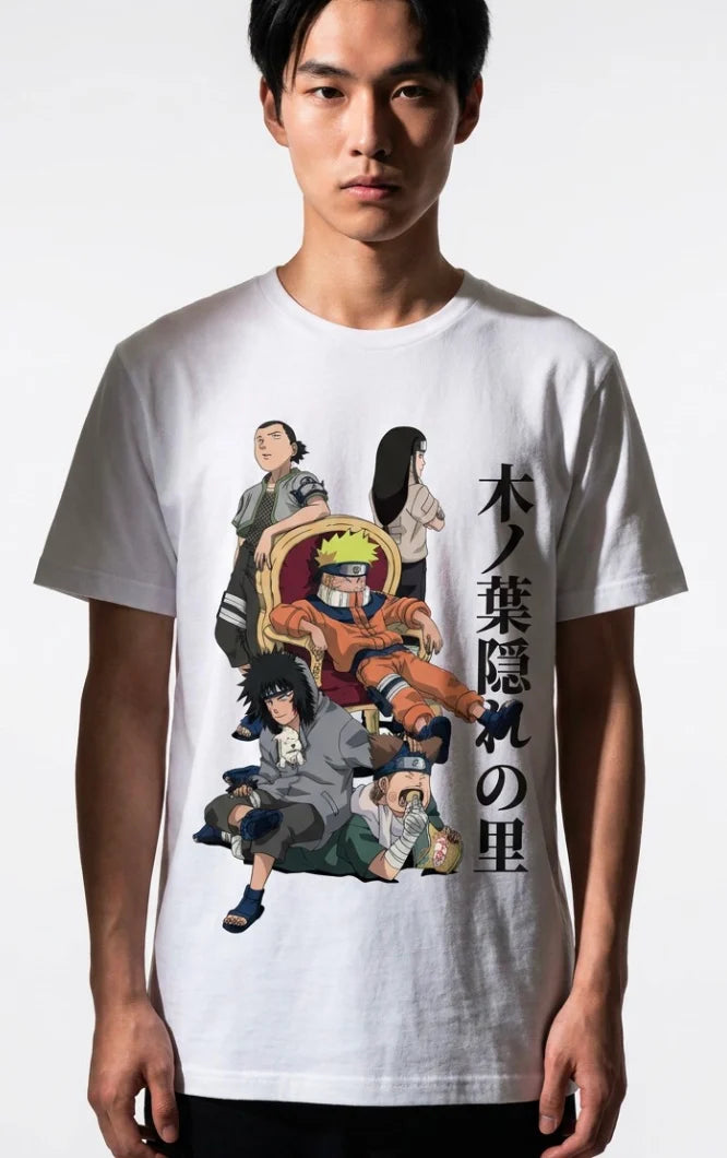 NARUTO - Naruto Group - T-Shirt Men (M)
