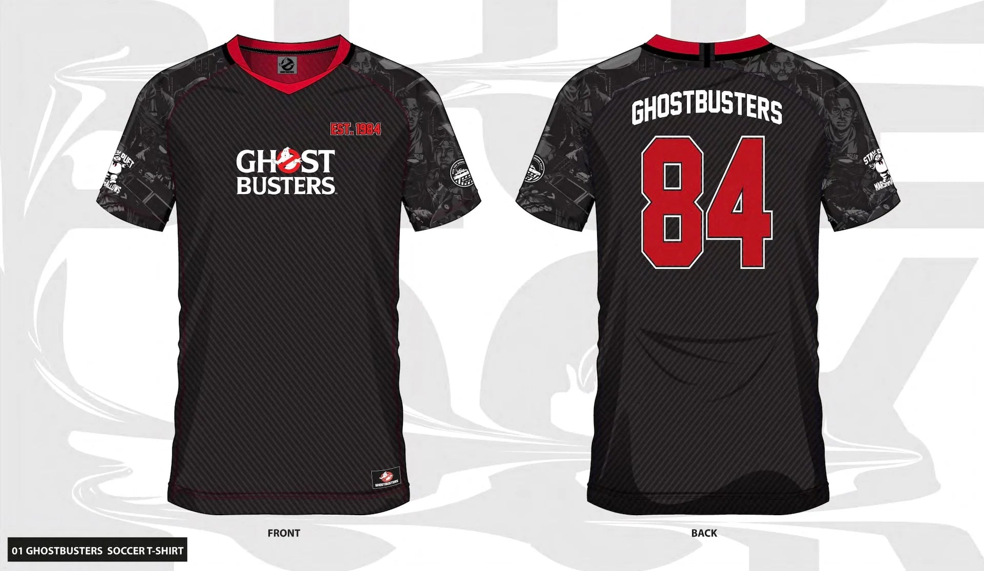 GHOSTBUSTERS - Ghostbusters 84 - Soccer Jersey Men (XXL)