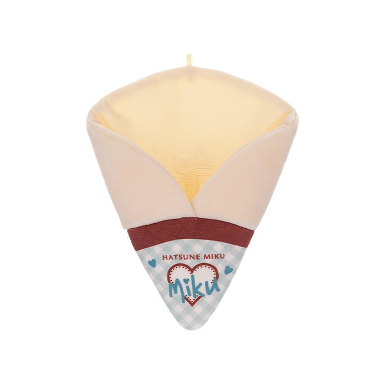 HATSUNE MIKU - Crêpe Mascot A - Keychain Pouch 15x17cm