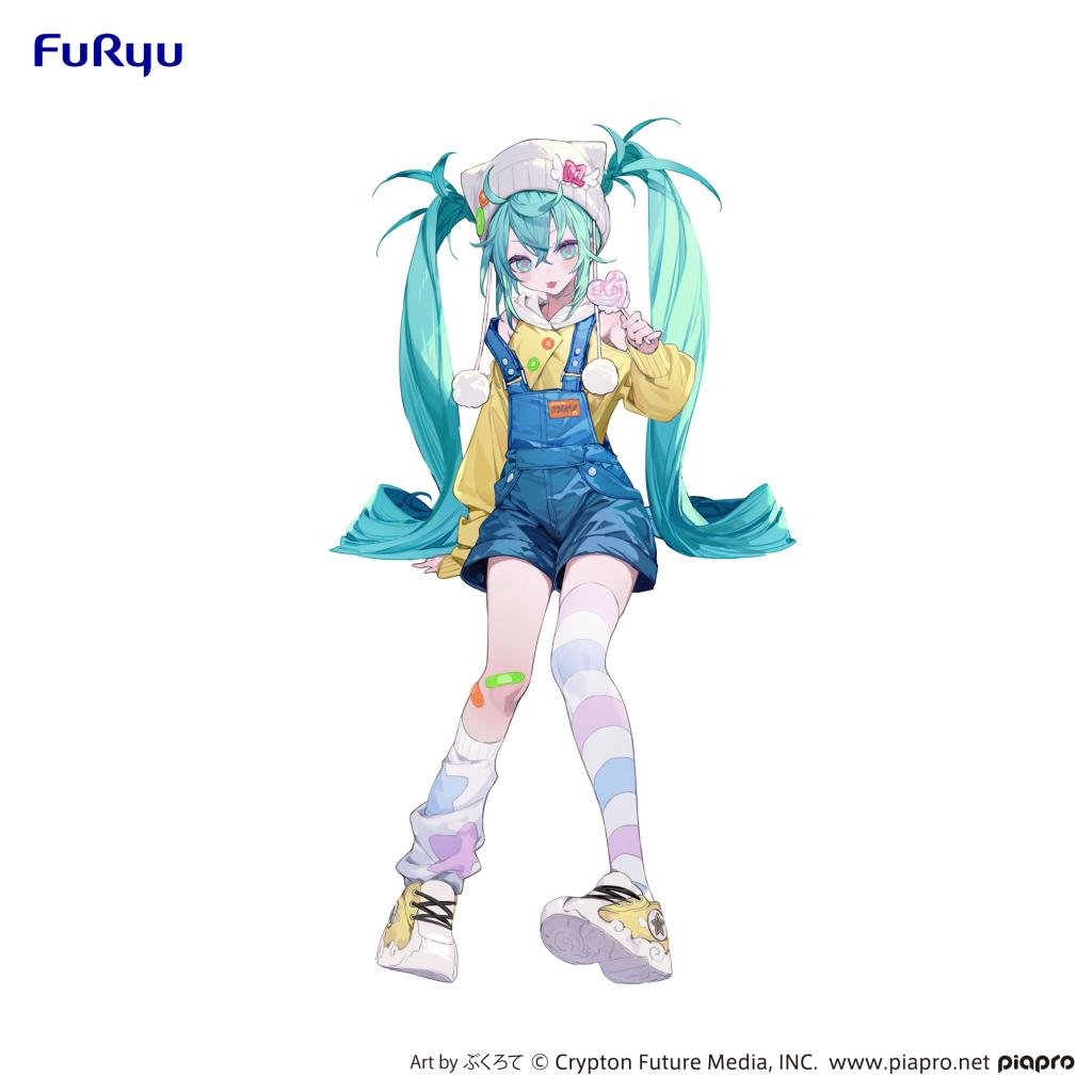 HATSUNE MIKU - Hatsune Miku "Lollipop" - Statue Noodle Stopper 15cm