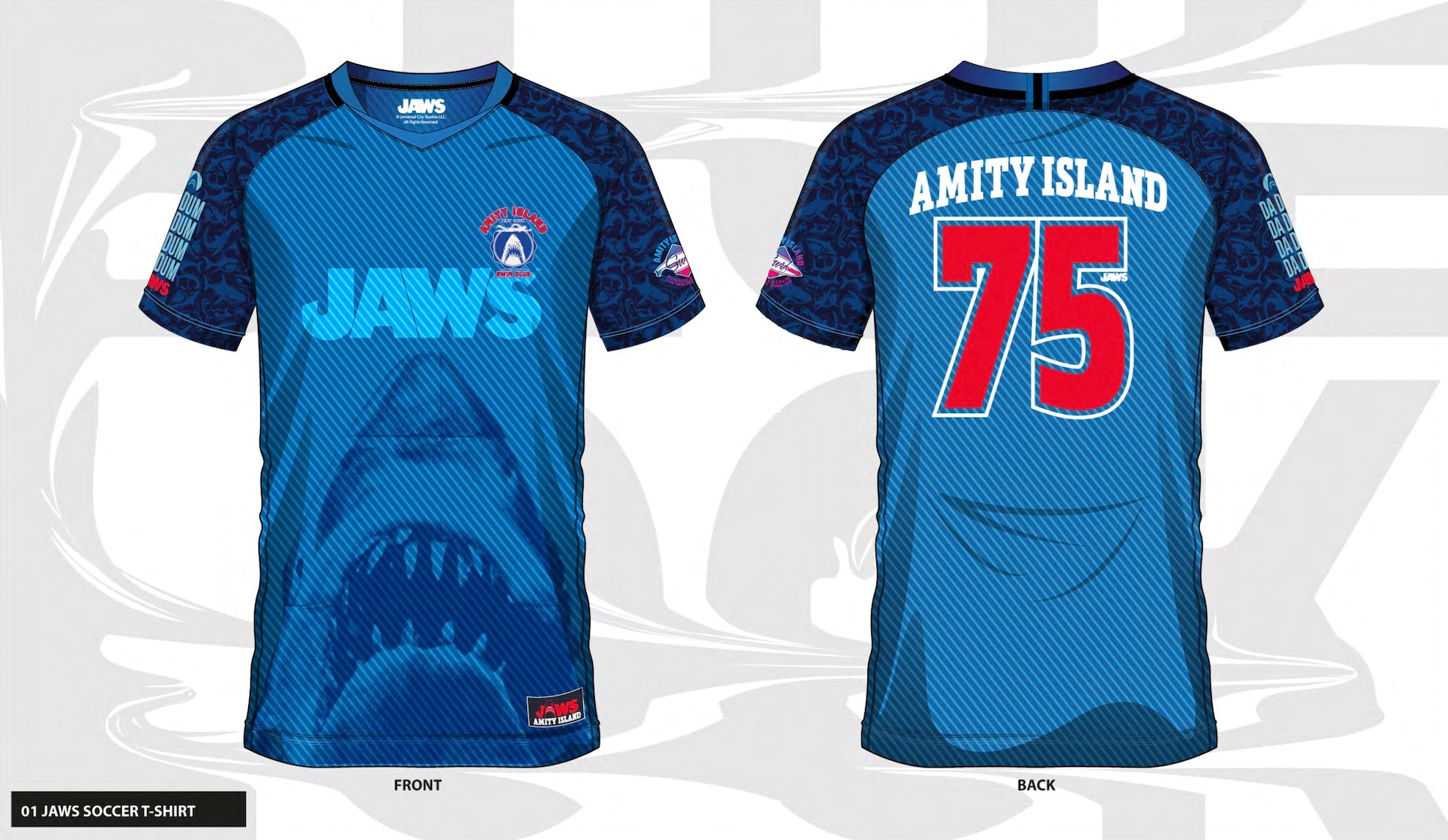 JAWS - Amity Island 75 - Soccer Jersey Men (S)
