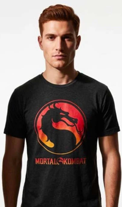 MORTAL KOMBAT - Logo - T-Shirt (M)