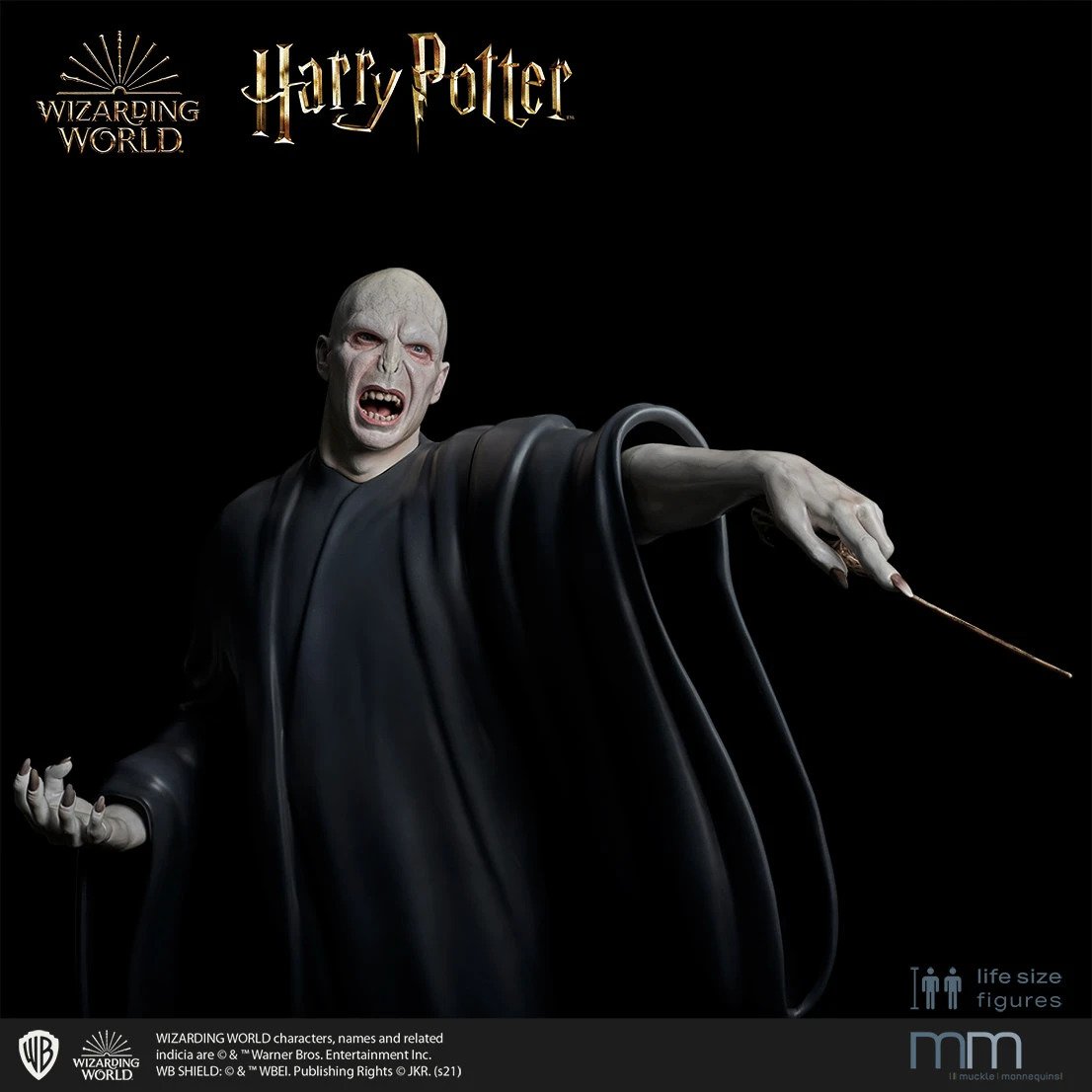 HARRY POTTER - Voldemort - Statue Life-Size 207cm