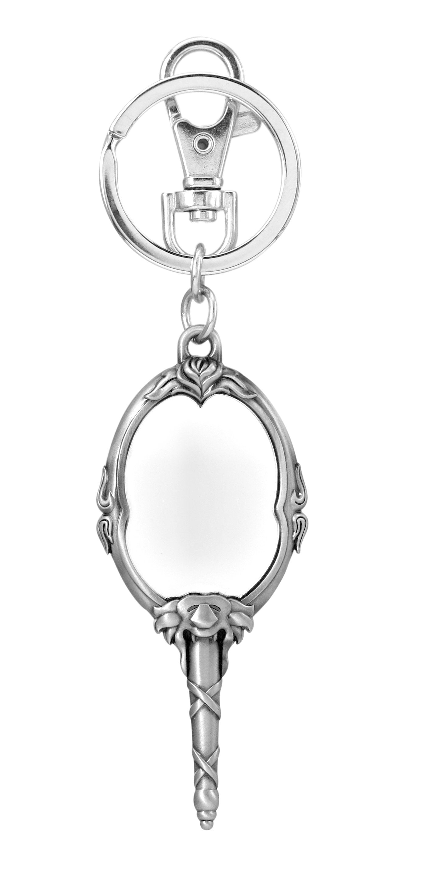 LA BELLE ET LA BETE - Miroir - Porte-clés en étain