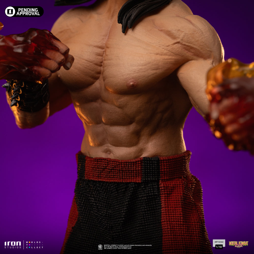 MORTAL KOMBAT - Liu Kang - Statuette Art Scale 1/10 22.5cm