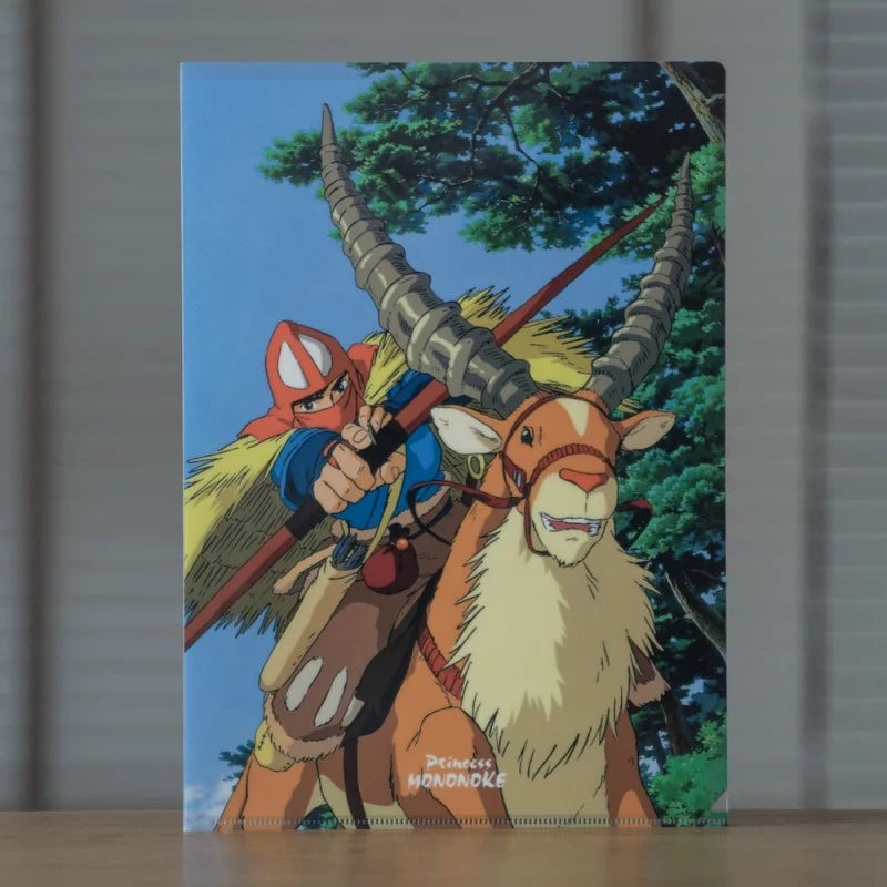 PRINCESS MONONOKE- Ashitaka and Yakuru- A4 Size Clear Poster 305x220mm