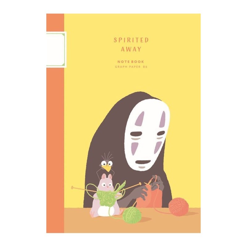 SPIRITED AWAY - Knitting Lesson - Notebook B6 12.8x18.2cm