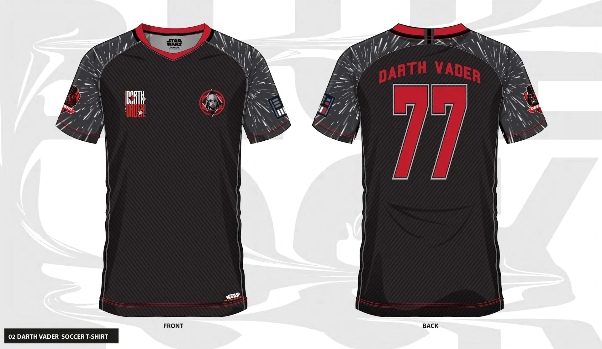 STAR WARS - Darth Vader 77 - Soccer Jersey Men (M)