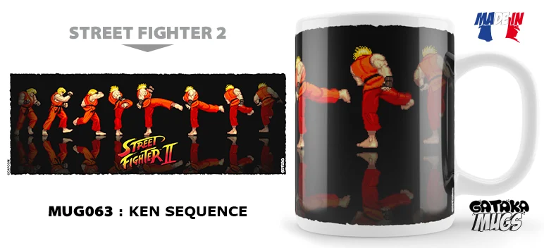 STREET FIGHTER - Mug - Ken Sequence