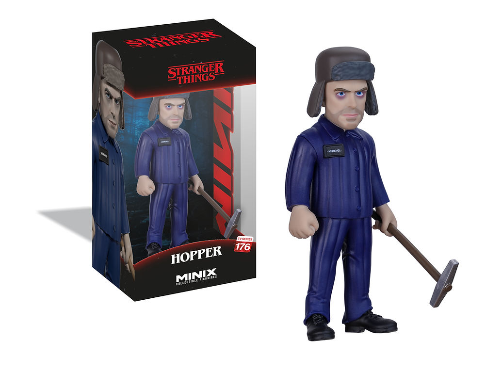 STRANGER THINGS - Hopper Gulag - Figure Minix 12cm