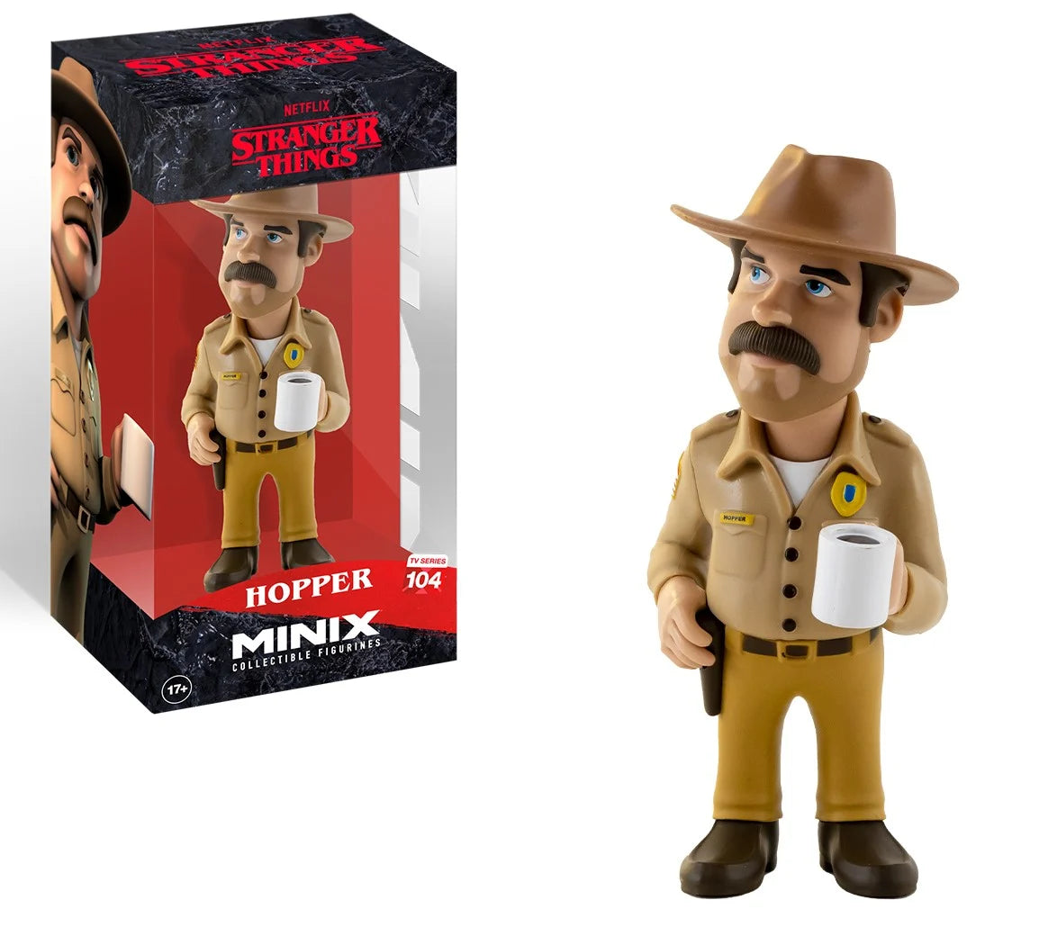 STRANGER THINGS - Hopper - Figure Minix 12cm
