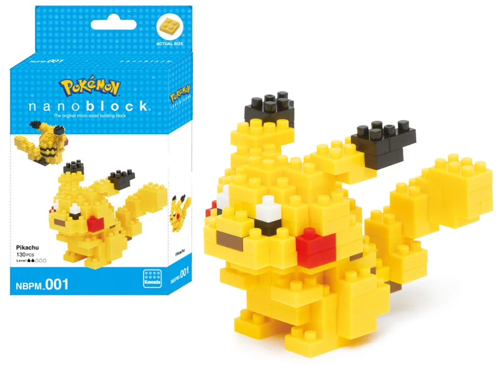 POKEMON - Pikachu - Figure Nanoblock 10cm