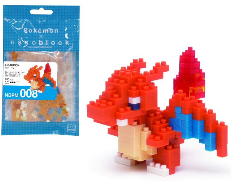 POKEMON - Charizard - Figure Nanoblock 10cm
