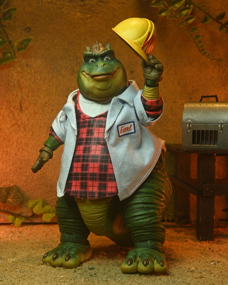 DINOSAURES - Earl Sinclair Wesayso - Figurine Ultimate 18cm