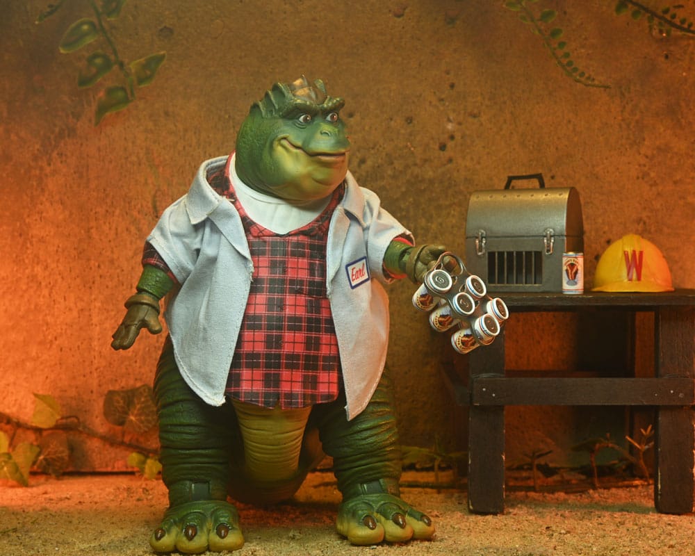 DINOSAURES - Earl Sinclair Wesayso - Figurine Ultimate 18cm