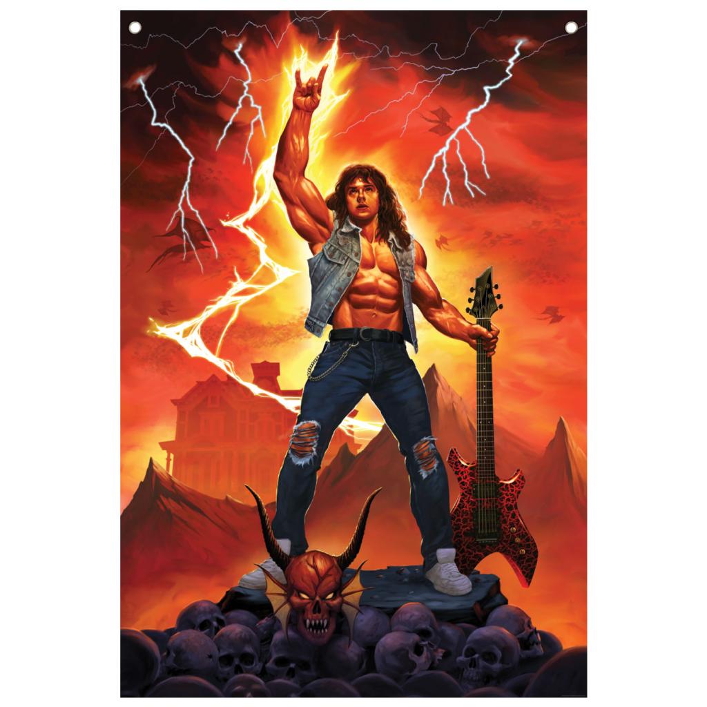 STRANGER THINGS - Eddie - Wall Banner '125 x 85 cm'