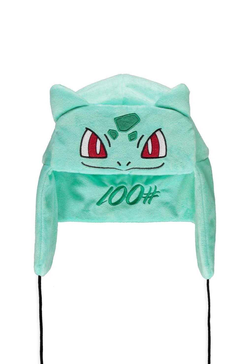 POKEMON Bulbasaur - 56 cm - Novelty Trapper Hat