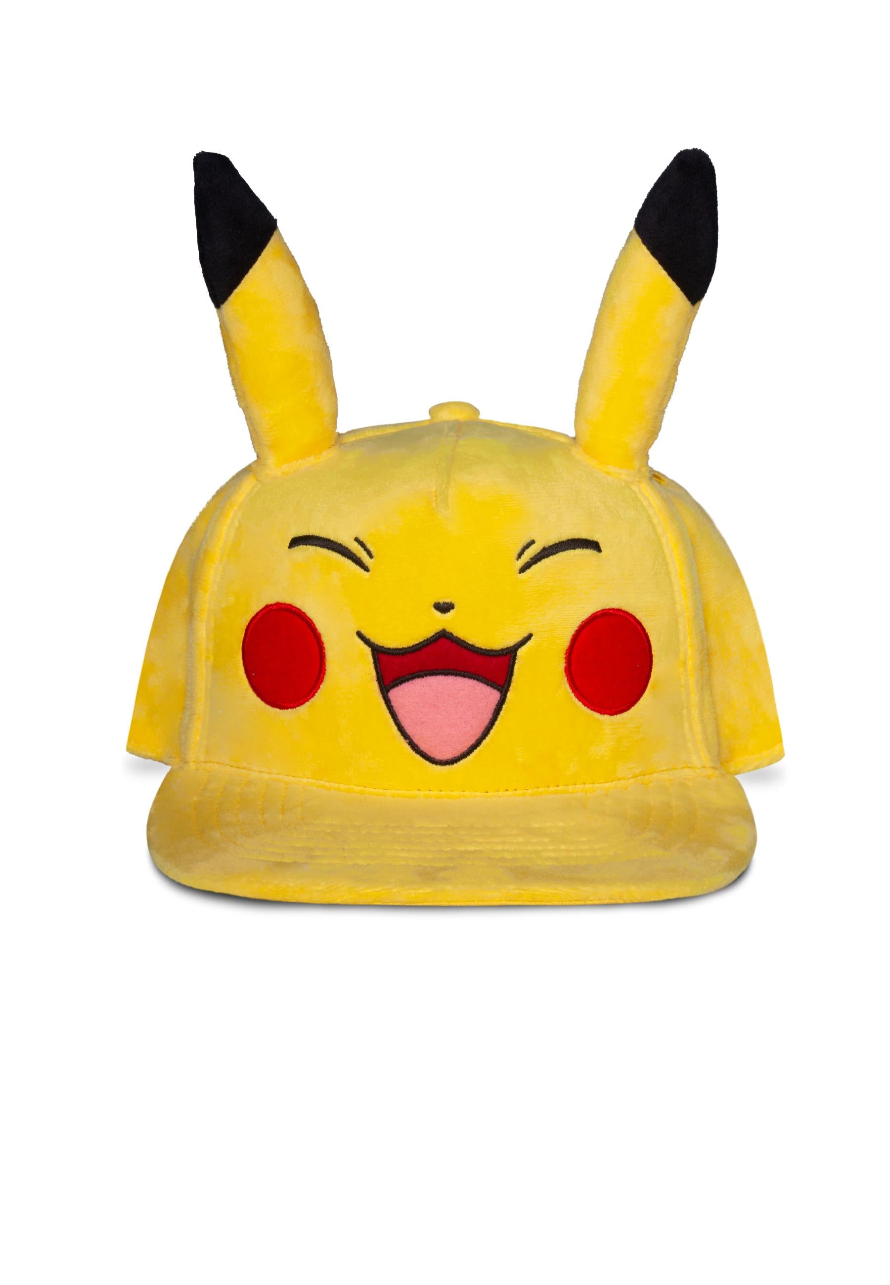 POKEMON - Pikachu Extremely Happy - Plush Novelty Cap