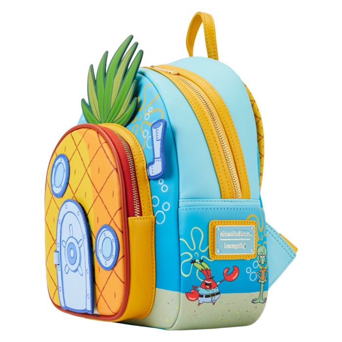 BOB L'EPONGE - Maison Ananas - Mini Sac à dos LoungeFly