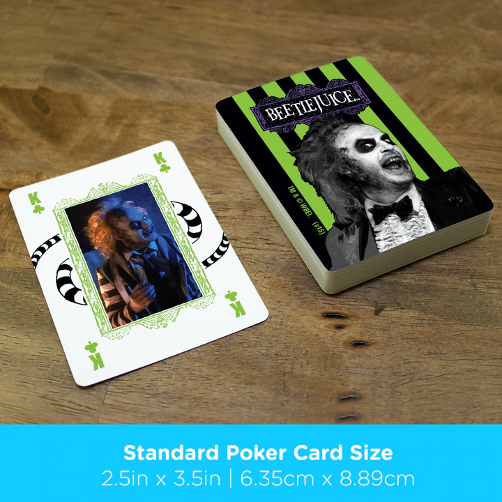 HORROR - Bettlejuice - Playing Cards