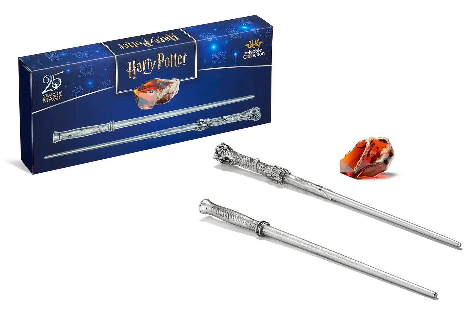 HARRY POTTER - Anniversary Gift Box - Philosopher's Stone & 2 Wands