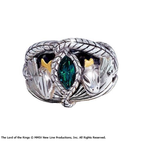 LORD OF THE RINGS - Barahir Ring Solid Steel - Size US 09 FR 59.9