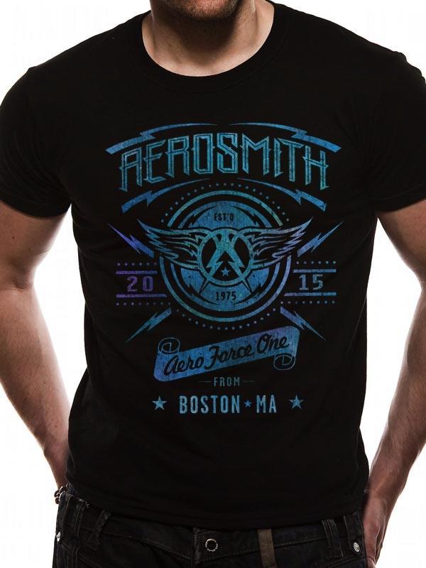 AEROSMITH - T-Shirt IN A TUBE- Aero Force One (S)