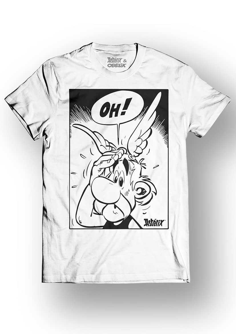 ASTERIX & OBELIX - T-Shirt - OH! - White (L)