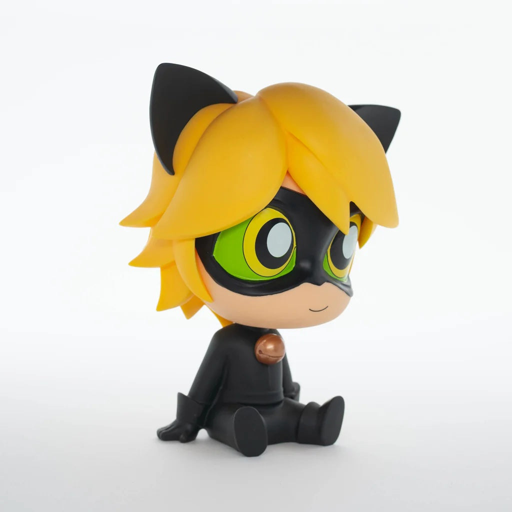MIRACULOUS LADY BUG - Cat Noir - Money Box PVC 18cm
