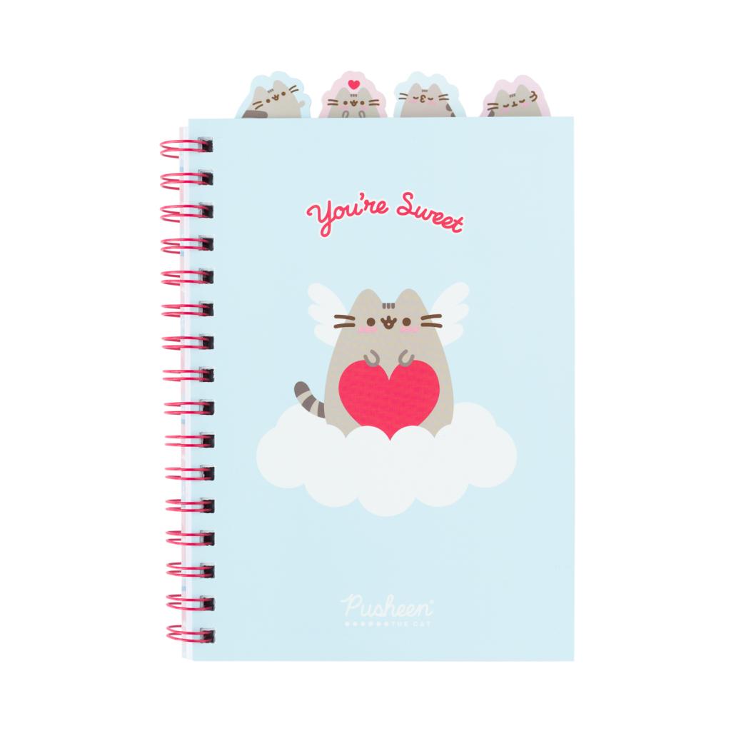 PUSHEEN - Notebook + Intercalaires - Format A5