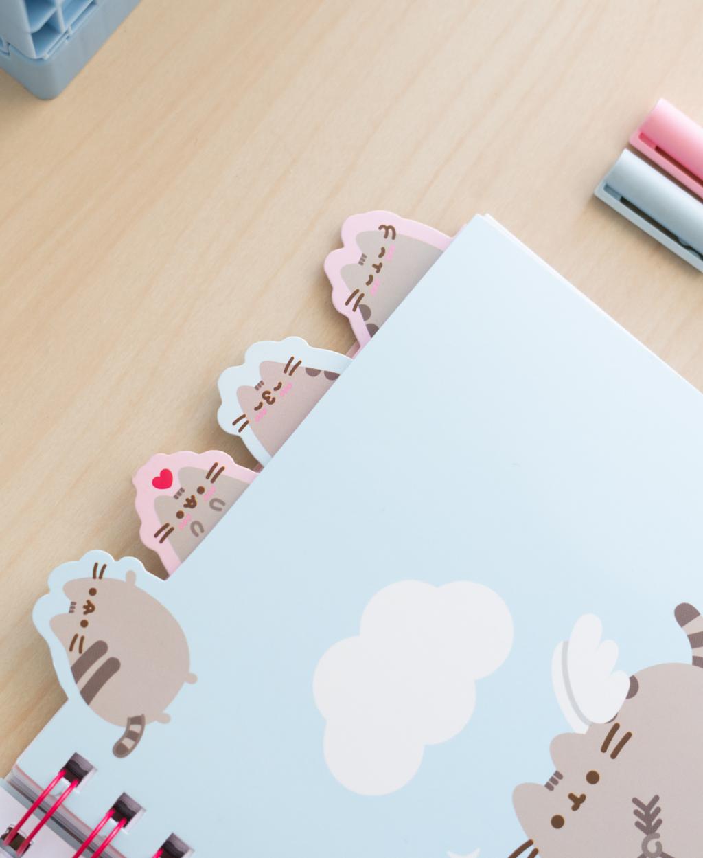 PUSHEEN - Notebook + Intercalaires - Format A5
