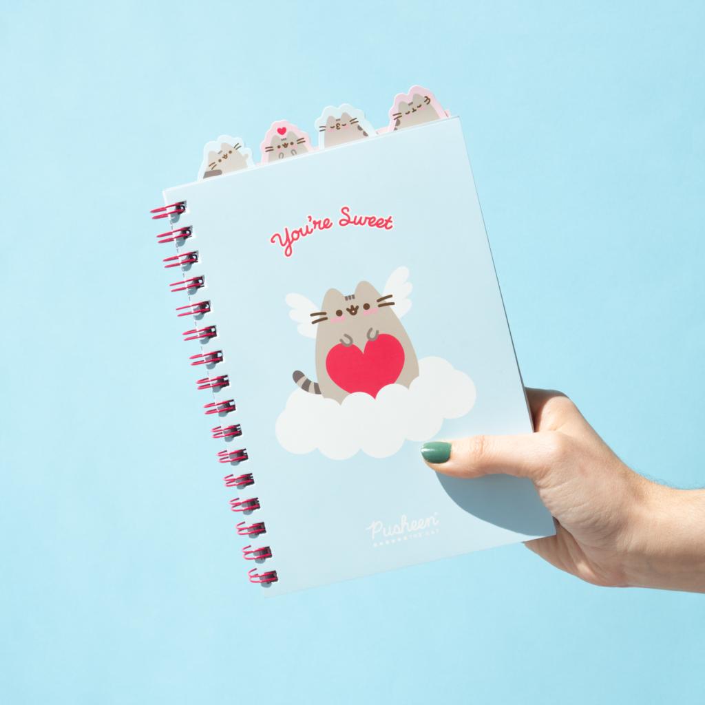 PUSHEEN - Notebook + Intercalaires - Format A5