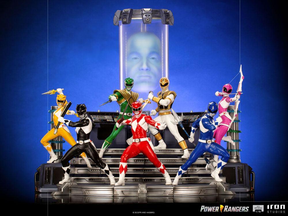 POWER RANGERS - Blue Ranger - Statue BDS Art Scale '16x11x14cm'