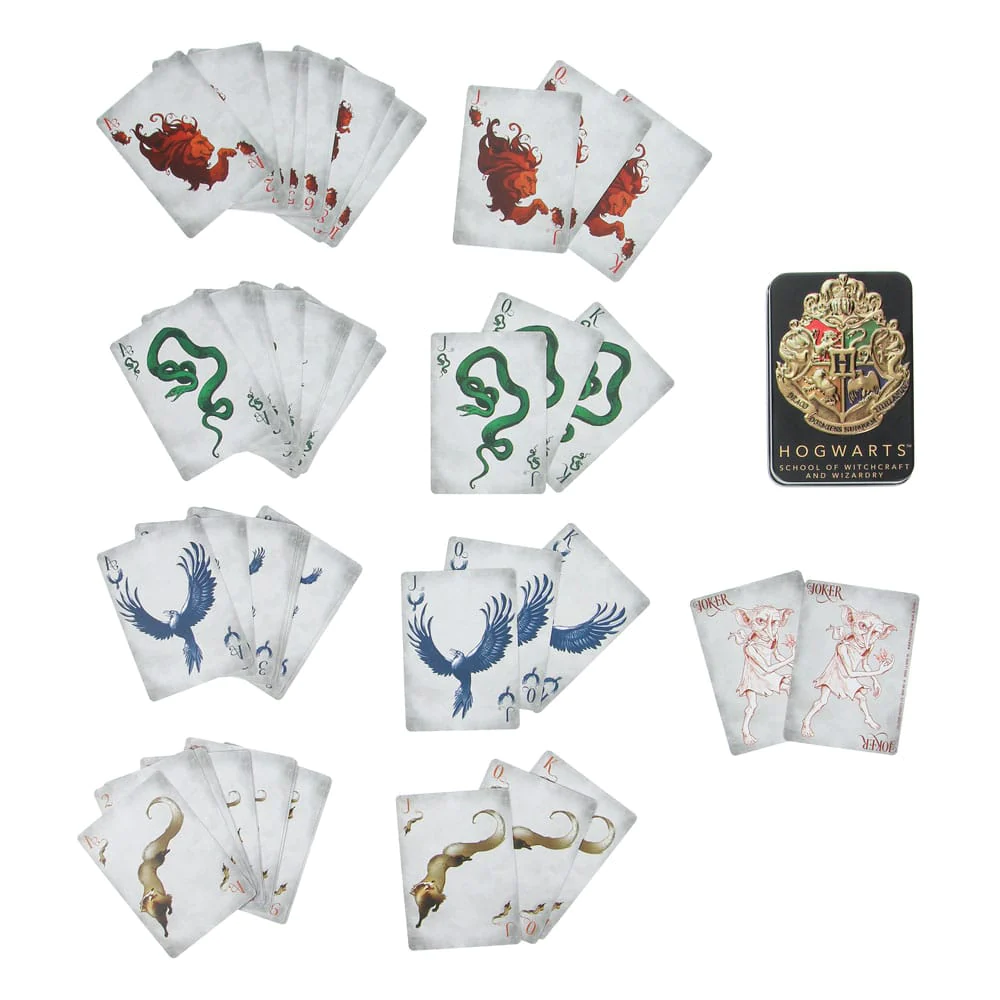 HARRY POTTER - Poudlard - Cartes à Jouer