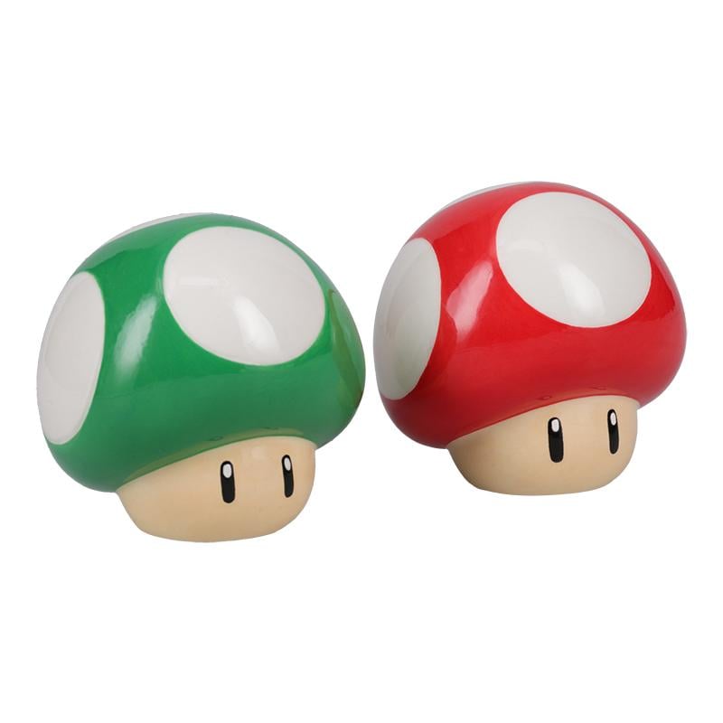 SUPER MARIO - Champignons - Set Salière et Poivrière