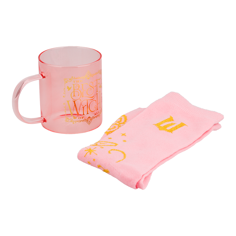 WICKED - Mug and Socks - Pink