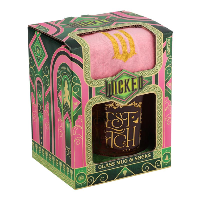 WICKED - Mug and Socks - Pink