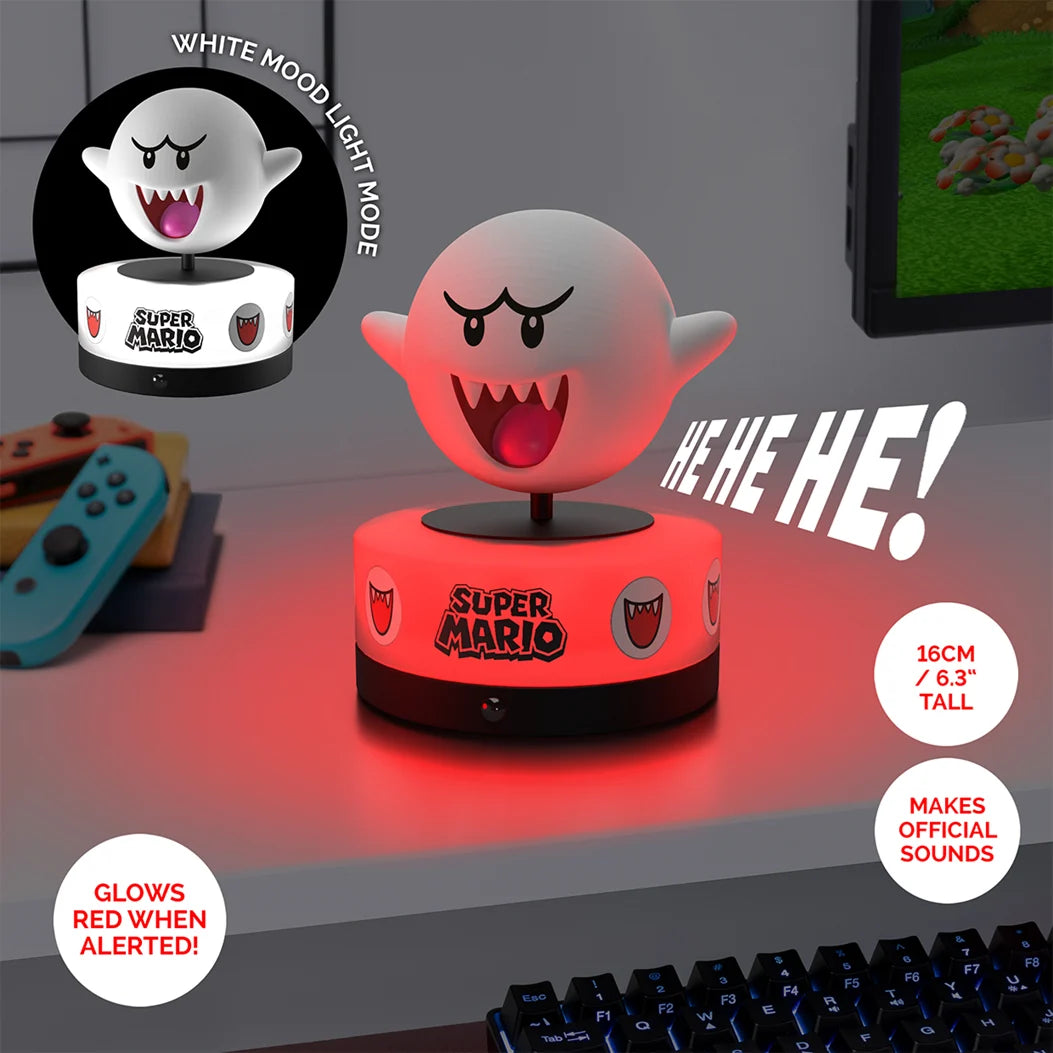 SUPER MARIO - Boo - Icon Lamp 4,3inch