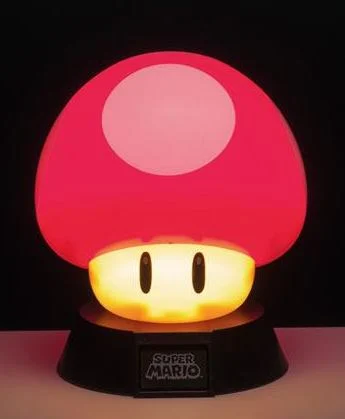 SUPER MARIO - Mushroom - Icon Light - 3.9inch